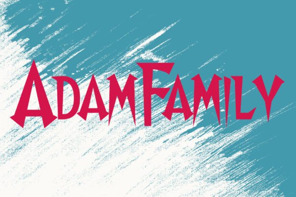 Adam Family: A Display Font That Earns Its Space