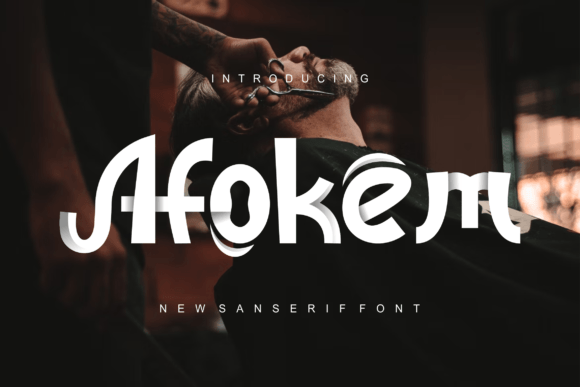Afokem: An Elegant Display Font for Editorial Design