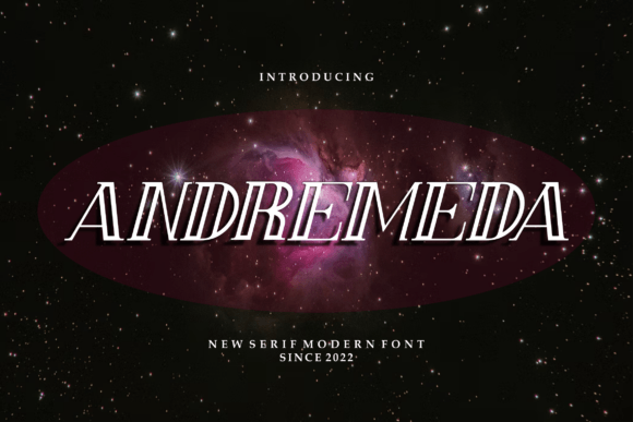 Andremeda: A Modern Display Font That Elevates Digital Branding