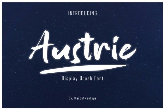 Austrie: A Bold Display Font That Grabs Attention—Fast