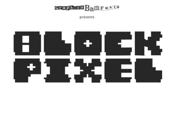 Block Pixel: A Retro Display Font with Real Design Grit