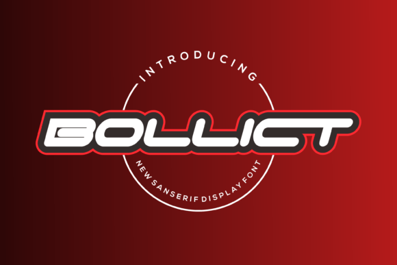 Bollict: A Bold, Modern Display Font for Handmade Creators