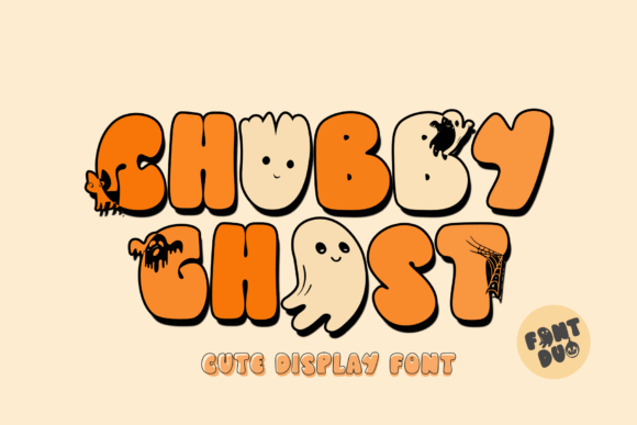 Chubby Ghost: A Playful Display Font That Elevates Real Small Business Branding