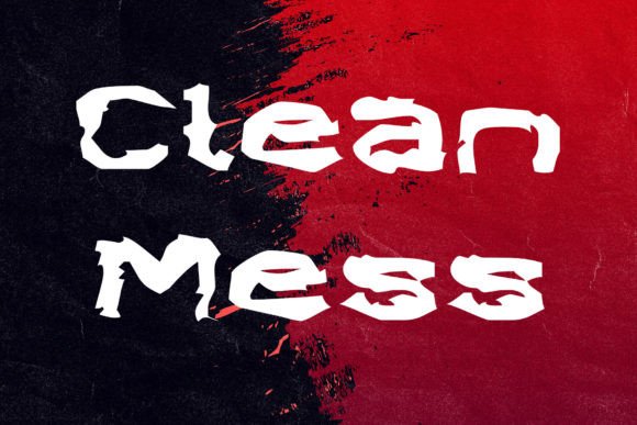 Clean Mess: A Display Font That Balances Whimsy and Clarity