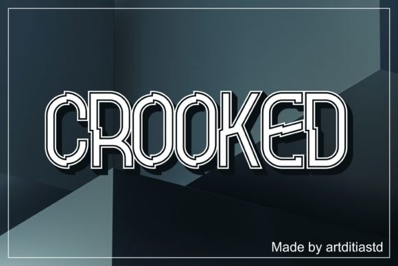 Crooked: A Friendly Display Font for Editorial Warmth