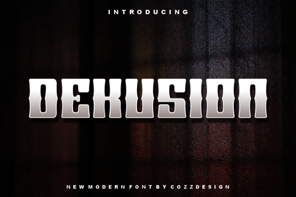 Dekusion: A Display Font That Elevates Real Branding Work