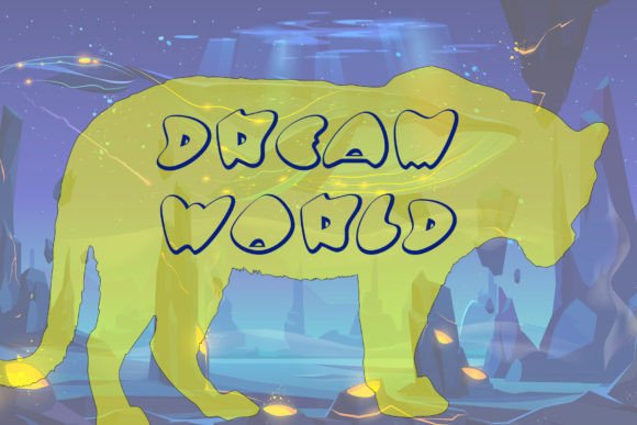 Dream World: A Whimsical Display Font for Editorial Magic