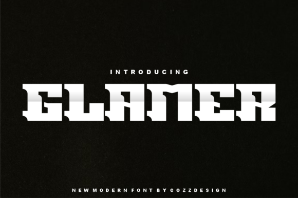 Glamer: A Display Font That Makes Your Headlines Instantly Clickable