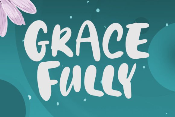 Gracefully Font: A Handwritten Display Typeface That Delivers Personality