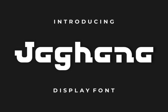 Jaghana: A Display Font That Feels Like a Smile
