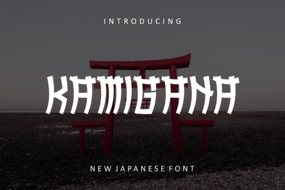Kamigana: A Modern Display Font for Editorial Elegance