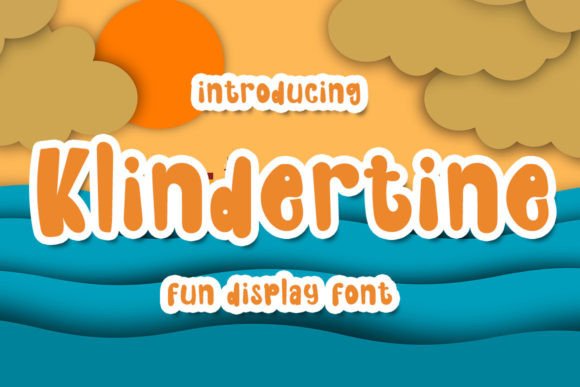 Klindertine: A Sweet, Friendly Display Font for Scroll-Stopping Campaigns
