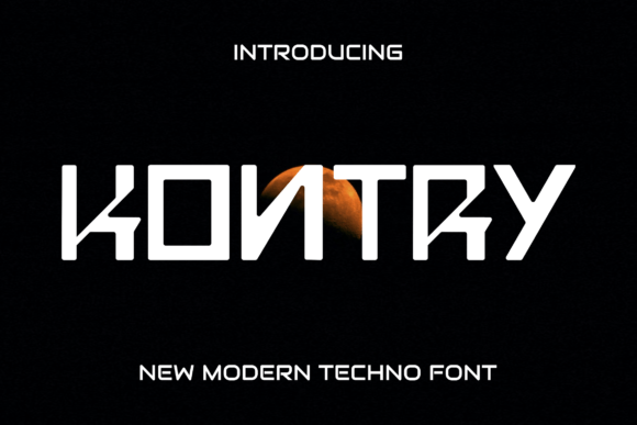 Kontry: A Display Font for Bold Editorial Identity