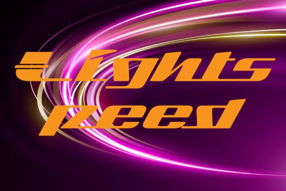 Lightspeed: A Display Font That Accelerates Engagement