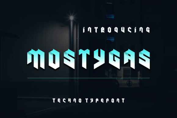 Mostygas: A Display Font That Makes Your Headlines Instantly Clickable