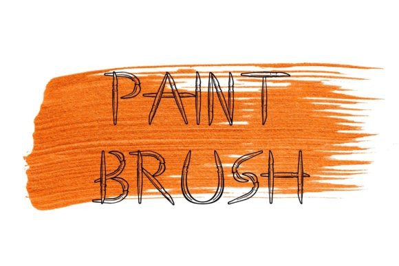 Paint Brush Font: A Friendly, Hand-Drawn Display Typeface for Small Businesses