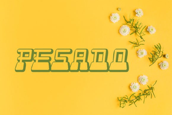 Pesado: A Modern Display Font That Actually Works