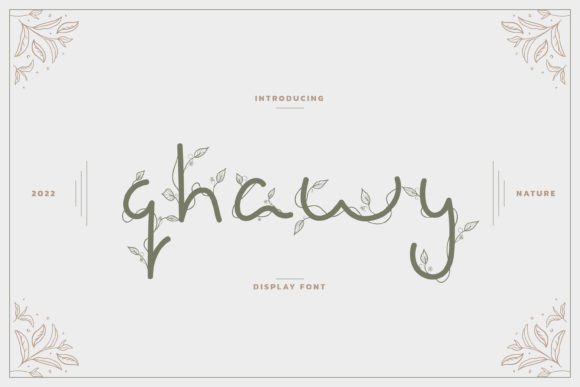 Qhawy: A Handwritten Display Font That Makes Your Campaign Feel Human