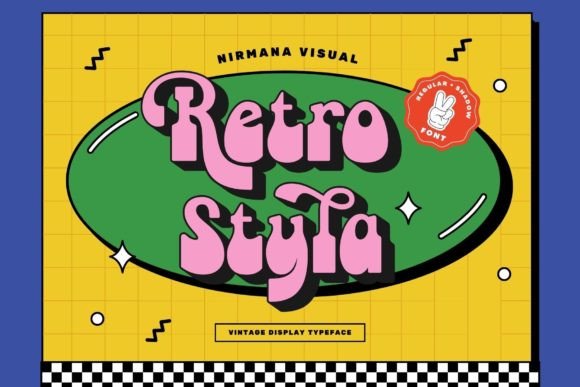 Retro Styla: A Warm, Confident Display Typeface for Thoughtful Design