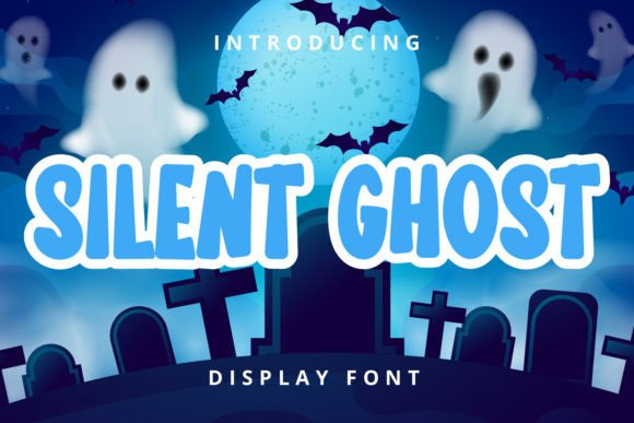 Silent Ghost: A Display Font That Feels Like a Warm Hello