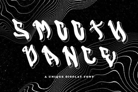 Smooth Dance: A Display Font That Moves With Your Content