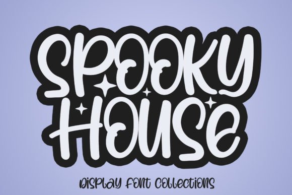 Spooky House: A Charming Display Font for Crafters & Sellers